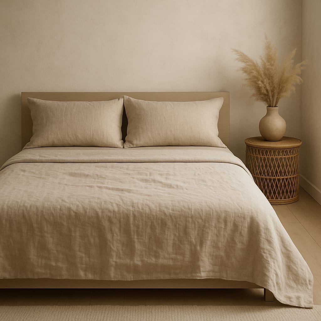 100% Natural Linen Bedset