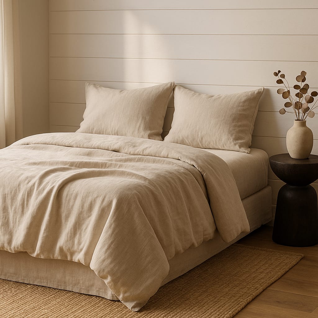 100% Natural Linen Bedset